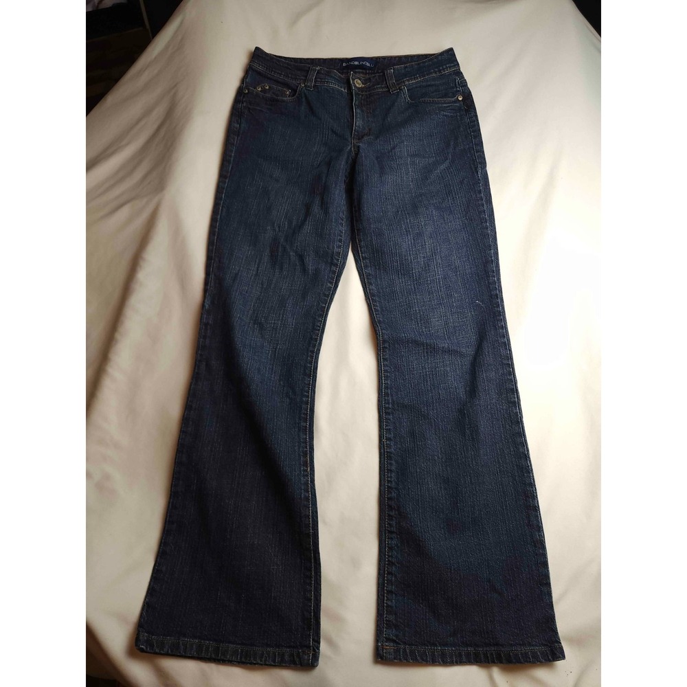 Bandolino Blu Jeans Womens Size 10 Blue Denim Bootcut Stretch Pants Y2K Classic
